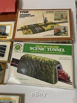 13 Bachmann Ho Electric Train Set Locomotive Tender Car Caboose Track Power Pack