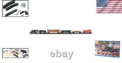 155-Piece Chattanooga HO Scale Electric Train Set with Smoke & Headlight