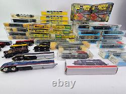 160 N Scale Train Lot (50+) Engines, Cars, Atlas, Mintrix, AHM Minitrains