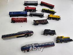 160 N Scale Train Lot (50+) Engines, Cars, Atlas, Mintrix, AHM Minitrains