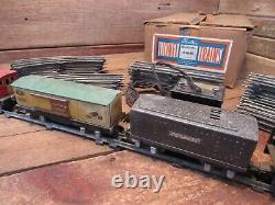 1930's Lionel Train Set 1688E Engine Tender Cars Track Transformer Original Box