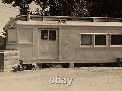 1942 Vintage Photos Lot of 5 Indiana Railroad Car Crash Trains Locomotive