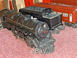 1949 LIONEL TRAIN 2136 WS in BOX 675 LOCOMOTIVE TENDER 6442 6443 PASSENGER CARS