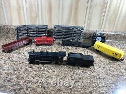 1950's American Flyer-ac Gilbert Large Train Set 282 Locomotive & Cars & Acc's