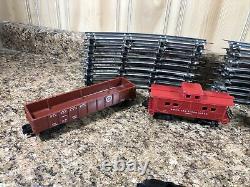 1950's American Flyer-ac Gilbert Large Train Set 282 Locomotive & Cars & Acc's