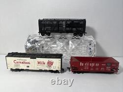 1950's HO Scale Box Car, Caboose, Gondola, Locomotive Train & Transformer LOT