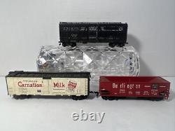 1950's HO Scale Box Car, Caboose, Gondola, Locomotive Train & Transformer LOT