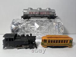 1950's HO Scale Box Car, Caboose, Gondola, Locomotive Train & Transformer LOT