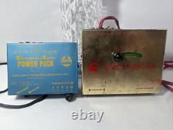 1950's HO Scale Box Car, Caboose, Gondola, Locomotive Train & Transformer LOT