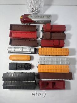 1950's HO Scale Box Car, Caboose, Gondola, Locomotive Train & Transformer LOT