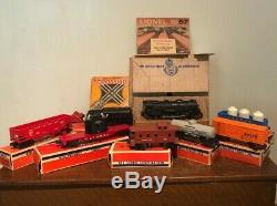 1957 Lionel Train Set /with Engine # 2018 and cars and box/catalog/instructions