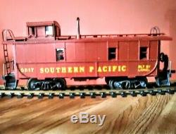 1959 LIONEL HO Scale Southern Pacific Steam Loco & 6-Car Freight Train Set 5717