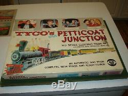 1967 Petticoat Junction Train Set, Hooterville Cannonball Engine, Tender, Cars, Box