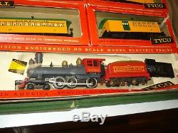 1967 Petticoat Junction Train Set, Hooterville Cannonball Engine, Tender, Cars, Box