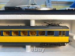 1970s LIMA COMPLETE TRAIN NS HONDEKOP LOCO/DUMMY 201019/201021 & TWO 1020 CARS