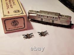 1979 Williams TCA 25th Aniversary GG-1 set & 3 Cars O Gauge C-5 Model Train Set