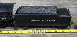 1984 Lionel Boston & Albany O Locomotive Tender Train Toy 784 6-8606 4-6-4