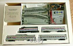 1997 Athearn Expedition Train Set Amtrak F7A & 3 passenger cars HO Scale #1060