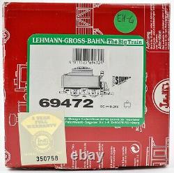 1998 Lehmann LGB G Scale Model Train Tender Coal Car w Box 69472 EH-6