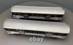 2-Car 3200 Subway Set Chicago CTA Gray Stripe One withPWR & Loco SND O1394