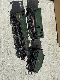 2 X Bachmann 00 scale BR Patriot Locomotive With 8 Box Cars