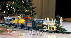 20 PC Electric Train Set Lights Sounds Smoke Engine Choo Choo 3 Cars Locomotive