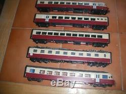 22135 Trix Gottardo TEE Electric Rail Car Train