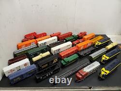 34 Piece Like Like Bachmann HO Scale Model Trains Locos Freight Cars Box Caboose