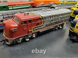 34 Piece Like Like Bachmann HO Scale Model Trains Locos Freight Cars Box Caboose