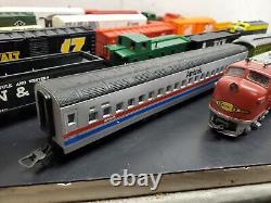 34 Piece Like Like Bachmann HO Scale Model Trains Locos Freight Cars Box Caboose