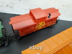 34 Piece Like Like Bachmann HO Scale Model Trains Locos Freight Cars Box Caboose