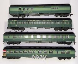 4 Rivarossi HO Crescent Southern Train Cars Mantua 1396 Pacific 4-6-2 Locomotive