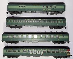 4 Rivarossi HO Crescent Southern Train Cars Mantua 1396 Pacific 4-6-2 Locomotive