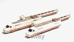 8871 Märklin Marklin Z-scale ICE Railcar Train Set, lighted cars, two motors