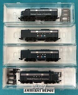 987 01 501 Micro Trains USA FT ABBA Engine Set State Car New