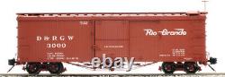 AMS (Accucraft Trains) Box Car, 120.3 Scale