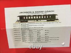 AMS (Accucraft Trains) Colorado Southern Passenger Cars, Coach, 120.3 Scale