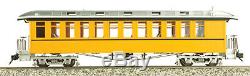 AMS (Accucraft Trains) D&RGW Passenger Cars, Coach, 120.3 Scale