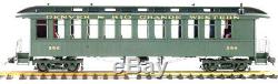 AMS (Accucraft Trains) D&RGW Passenger Cars, Coach, 120.3 Scale