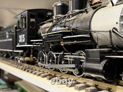 Accucraft Trains D&RGW C18 #315 Live Steam Locomotive and 2 Cars