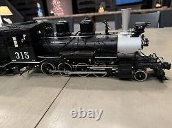 Accucraft Trains D&RGW C18 #315 Live Steam Locomotive and 2 Cars