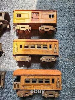 American Flyer 5 PC Steam Locomotive Passenger Train Set 30's W Rheostat Control