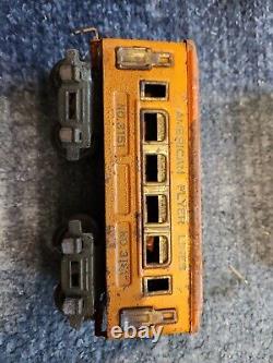 American Flyer 5 PC Steam Locomotive Passenger Train Set 30's W Rheostat Control