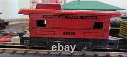 American Flyer Prewar O Gauge Hiawatha Freight Train Set Tested + Working! 1931