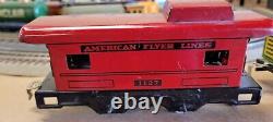 American Flyer Prewar O Gauge Hiawatha Freight Train Set Tested + Working! 1931