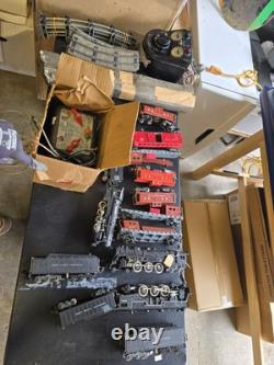 American Flyer S Gauge Train Lot 322 S. IT & 293 Steam Locos, Tenders, Cars