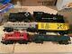 American Flyer S Scale Train Set Steam Locomotive & Tender, Track & Freight Cars