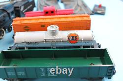 American Flyer Train S Gauge 283 Locomotive Four Freight Cars Track & Switches