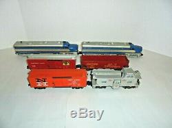 American Flyer Train Set Vintage S Gauge Two Engines Four Cars