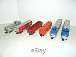 American Flyer Train Set Vintage S Gauge Two Engines Four Cars